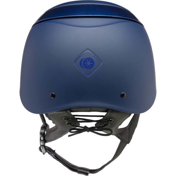 Charles Owen Luna Wide Peak-helm LUNAWPNMNG - Mat Marineblauw / Navy Gloss